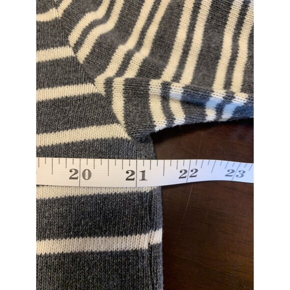 Zara Striped Cotton Crew Neck Nautical Sweater Size S - Picture 5 of 8